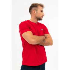 BUDMIL regular fit póló Férfi L piros 20300441-002251-0499