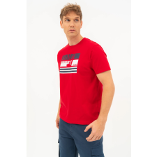 BUDMIL regular fit póló Férfi S piros 20300446-006251-0299 férfi póló
