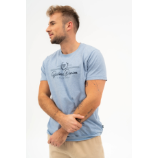 BUDMIL regular fit póló Férfi XL v.kék-melír 20300447-001251-0599