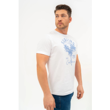 BUDMIL regular fit póló Férfi XXL fehér 20300446-003251-0699 férfi póló