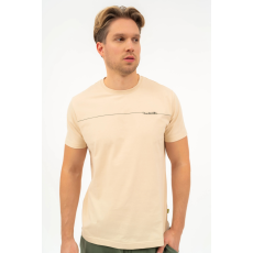 BUDMIL regular fit póló Férfi XXXL bézs 20300446-004251-0799