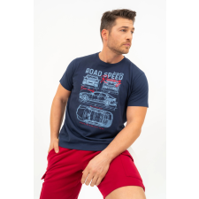 BUDMIL regular fit póló Férfi XXXL s.kék 20300446-012251-0799 férfi póló