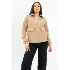 BUDMIL Rövid fazonú átmeneti dzseki Női M bézs 20110017-001252-0399 női dzseki, kabát