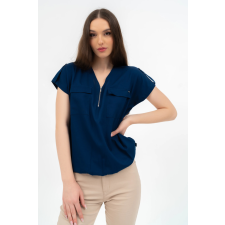 BUDMIL Rövid ujjú blúz Női M s.kék 20770074-002251-0399 blúz