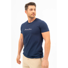 BUDMIL Slim fit póló Férfi S s.kék 20300440-002251-0299