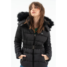 BUDMIL téli kabát Női L fekete 20030551-002252-0499