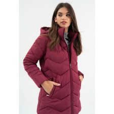 BUDMIL téli kabát Női S bordó 20030553-002252-0299 női dzseki, kabát