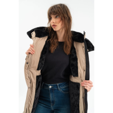 BUDMIL téli kabát Női XS bézs 20030556-001252-0199 női dzseki, kabát