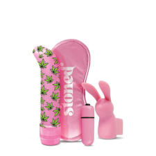  Budz Bunny - G-pont vibrátor szett (4 részes) - pink vibrátorok