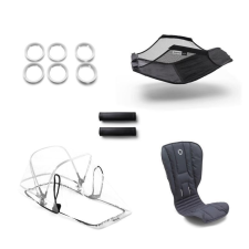 BUGABOO Style set Bee5 acél kék babakocsi
