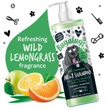Bugalugs All in 1 Vedlés kontrol - citromfű sampon 1000ml kutyasampon