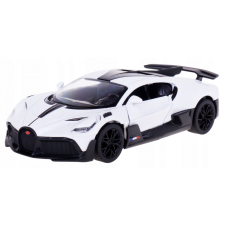  Bugatti Divo fém modell 1:34 Kinsmart, Fehér, 12 cm makett