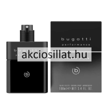 BUGATTI Performance Intense Black EDT 100ml Férfi parfüm parfüm és kölni