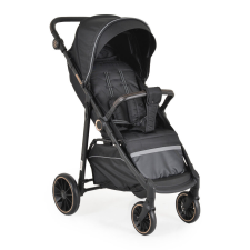 BUGGY babakocsi lapracsukható, nagy kerekek, könnyű FEKETE babakocsi