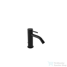 Bugnatese KLINE bidet csaptelep automata leeresztővel,matt fekete 5725NE csaptelep