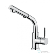 Bugnatese Kobuk kihúzhatófejes mosogató csaptelep króm színben 2283CR csaptelep