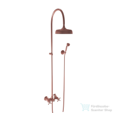 Bugnatese Lady zuhanyrendszer 20 cm-es esőztetővel,zuhanyszettel,Rame 903CRA csaptelep