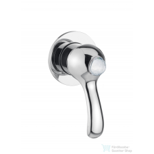 Bugnatese LEM Fal alatti zuhanycsaptelep swarovski fogantyúval króm színben 1930K csaptelep