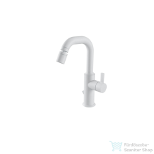 Bugnatese Orion bidet csaptelep automata leeresztővel,matt fehér 5623BI csaptelep