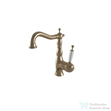 Bugnatese OXFORD mosdó csaptelep click-clack leeresztővel,bronz 6313SCBR csaptelep