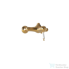 Bugnatese OXFORD termosztátos zuhany csaptelep 3/4-es felső csatlakozással,arany 6337DO csaptelep