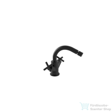 Bugnatese RODOS bidet csaptelep automata leeresztővel,matt fekete 7344NE csaptelep