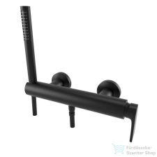 Bugnatese Simple zuhanycsaptelep zuhanyszettel,matt fekete 6635NE csaptelep