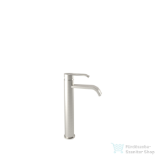 Bugnatese TESS magasított mosdó csaptelep click-clack leeresztővel,szálcsiszolt nikkel 9617SCNS csaptelep