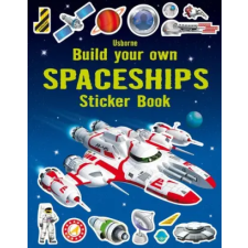  Build Your Own Spaceships Sticker Book – Adrian Mann (Puha kötésű) idegen nyelvű könyv