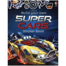  Build Your Own Supercars Sticker Book – SIMON TUDHOPE idegen nyelvű könyv