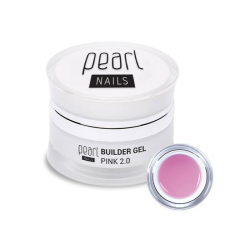 Builder Pink Gel 2.0- Magas fényű, rózsaszín építő zselé. 50g műköröm zselé