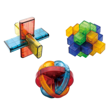 BUKI FRANCE Buki Brain Buster bűvös kocka logikai játék, kezdő szint társasjáték