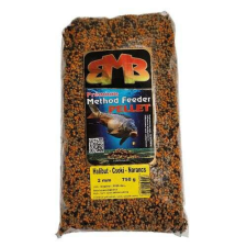  BUKI MIX Premium Method Feeder pellet 2mm / 750g Halibut-csokoládé- narancs bojli, aroma