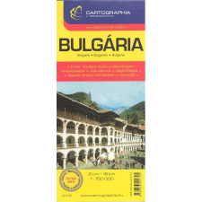 Bulgária térkép (1:750 000) /Európai autótérképek utazás