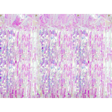 Bulifüggöny, irizáló, 90 x 250 cm party kellék