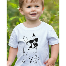  Bulldog gyerek póló - Kutyás pólók