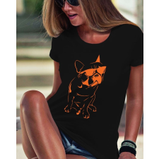  Bulldog női póló - Kutyás pólók női póló