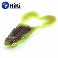 Bullfishing HiKi-Béka gumicsali 73 mm - Barna-Zöld horgászkiegészítő