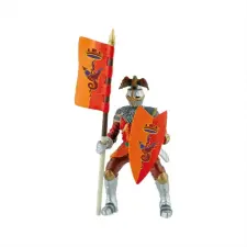 Bullyland 80782 Lovagi torna: piros lovag játékfigura