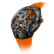 Bulova 28A205 Mens Watch Accutron DNA Casino Limited Edition orange karóra