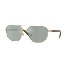 Burberry BE3166 110982 Light Gold Petrol Green Mirror Silver napszemüveg napszemüveg