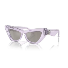 Burberry BE4421U 40956G TRANSPARENT VIOLET LIGHT GREY MIRROR SILVER napszemüveg