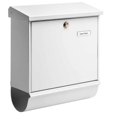 BURG WACHTER ComfortSet 91300 W nagyméretű kerítésen kívüli postaláda újságtartóval kerti dekoráció