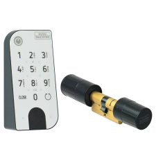 BURG WACHTER secuENTRY home 5001 PIN kódos elektronikus ajtózár zár és alkatrészei