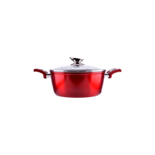  Burgundy Metal indukciós lábas 24 cm-es (PH-10397-24) edény