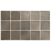 Burkolat Equipe Argile cacao 10x10 cm matt ARGILE10CA