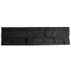 Burkolat Fineza Aral antracit 38x10 cm dombor ARALAN