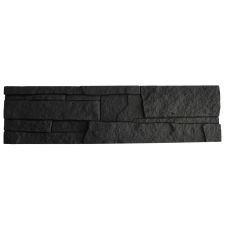 Burkolat Fineza Aral antracit 38x10 cm dombor ARALAN csempe
