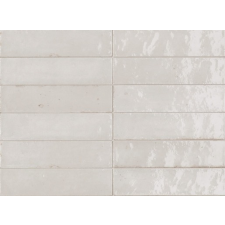 Burkolat Ragno Look bianco 6x24 cm fényes R8FM csempe