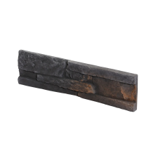 Burkolat Stones Patan black 38,5x10 cm dombor PATANBK járólap